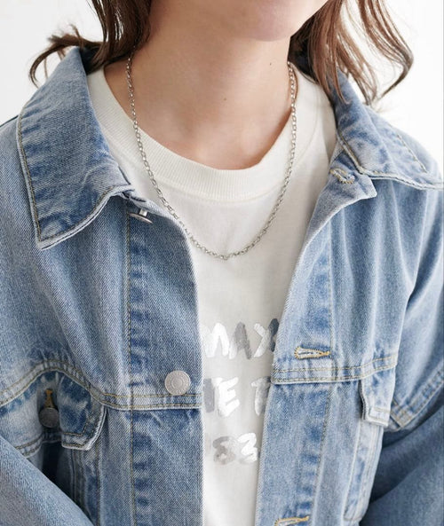 Discoat G Jean Denim Jacket/Coverall Co. Ps