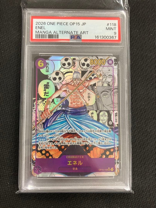 One Piece Card Game Psa9 Op15 118