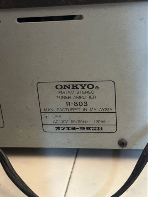 Onkyo Others R-803