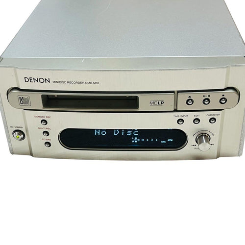Denon Cd, Md Cassette Decks Dmd-M33