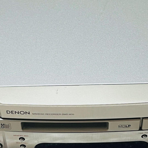 Denon Cd, Md Cassette Decks Dmd-M33