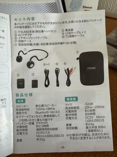 Itsumo Bone-Conduction Earphones