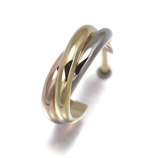 Cartier Earrings (For Both Ears) K18Yg/Wg/Pg #195982