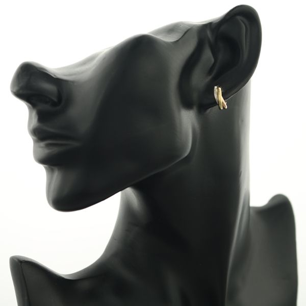 Cartier Earrings (For Both Ears) K18Yg/Wg/Pg #195982