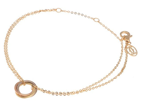 Cartier Bracelet Bl/3 /2.1G B6068115 K18 3 471