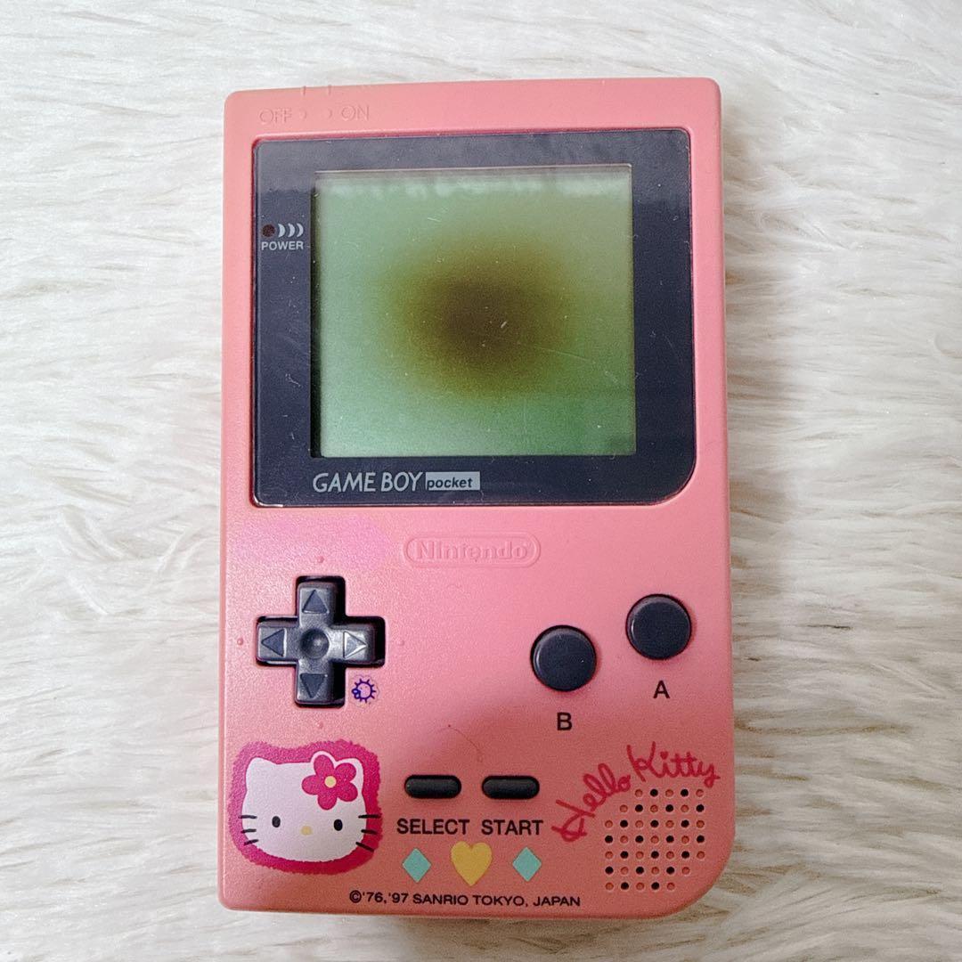 Gameboy Consoles (Game Boy Pocket) Hello Kitty Edition Pink