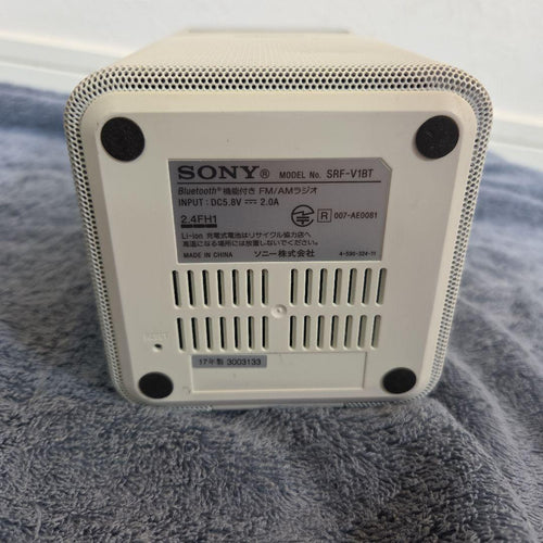 Sony Radios Radio Cassette Players )Bluetooth Fm/Am Srf-V1Bt