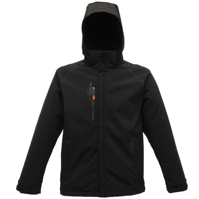 Jumper Blouson Regatta Professional Mens Repeller Xpro Softshell Jacket Black