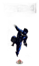 Marvel 40 Black Panther Chrome Rose