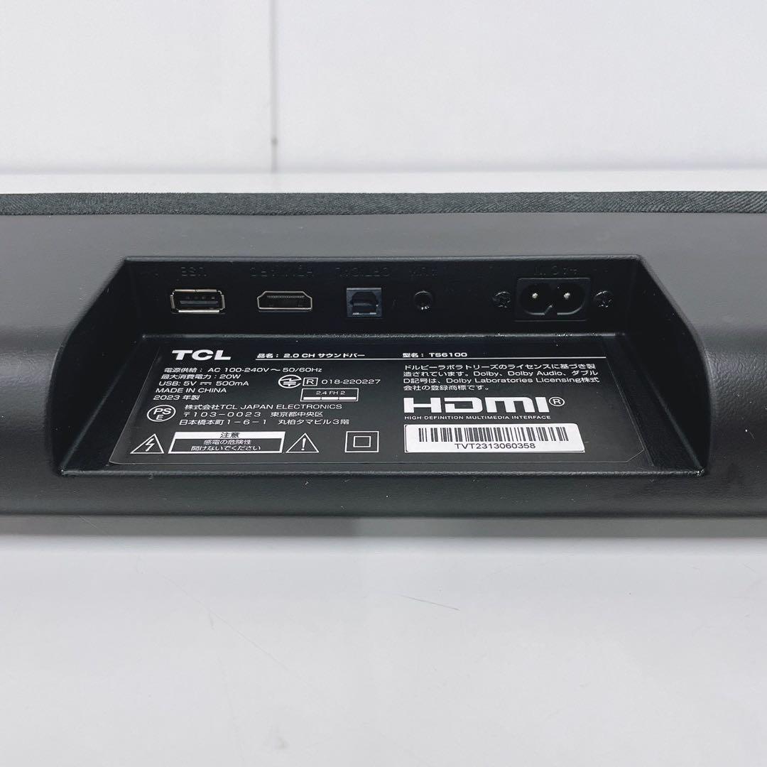 Tcl Surround Speakers, Rear Soundbars Ts-6100 Ac Hdmi