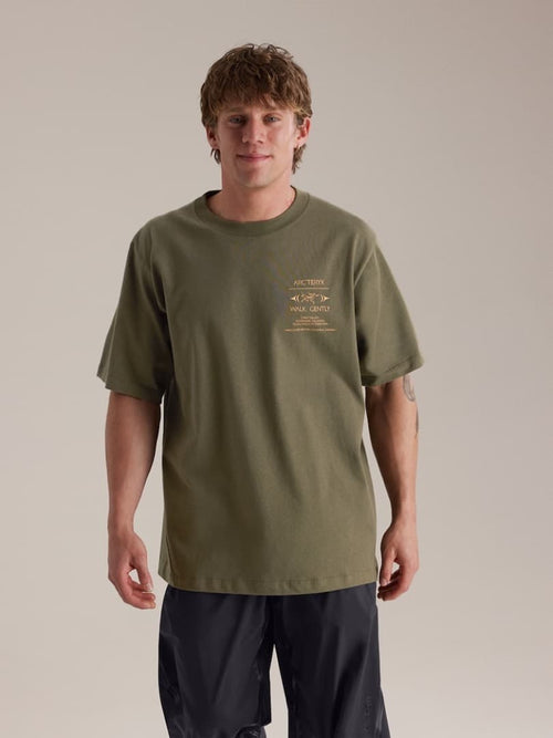Arc'Teryx T -Shirt Walk Gently Cotton Cedar Bark