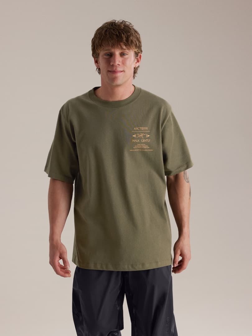 Arc'Teryx T -Shirt Walk Gently Cotton Cedar Bark