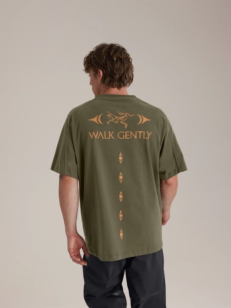 Arc'Teryx T -Shirt Walk Gently Cotton Cedar Bark