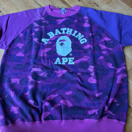 A Bathing Ape Sweatshirts Sweat L Camo