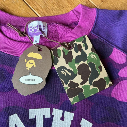 A Bathing Ape Sweatshirts Sweat L Camo