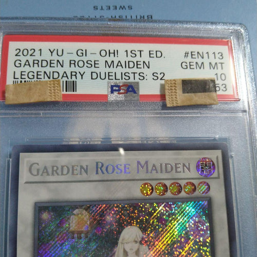 Yu-Gi-Oh! Ocg Duel Monsters (Foreign Languages) Psa10 Garden Rose Maiden 1St Ed