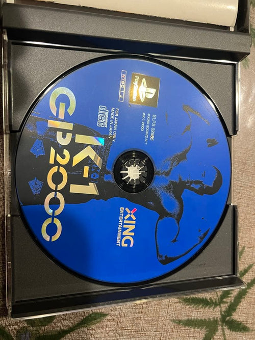 Playstation Soft Andy Hug K-1Gp2000