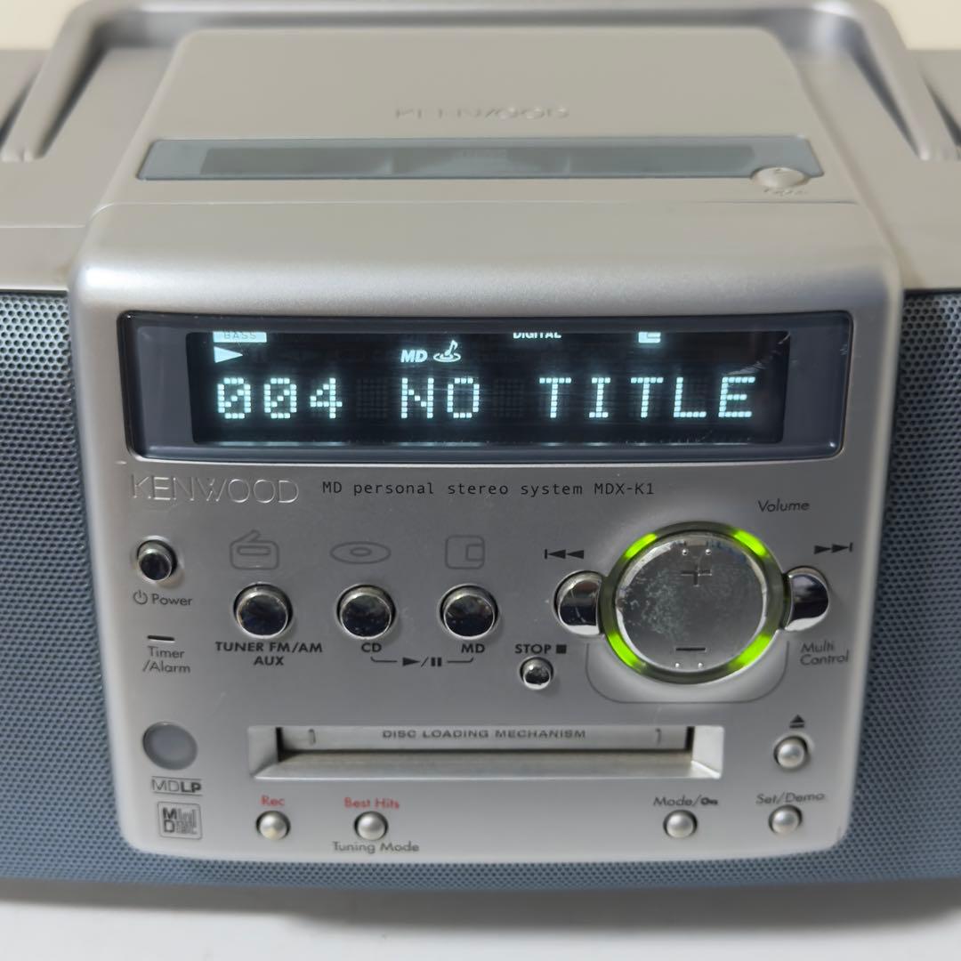 Kenwood Mini Component Systems Mdx-K1 Cd/Md