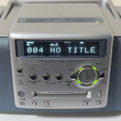 Kenwood Mini Component Systems Mdx-K1 Cd/Md