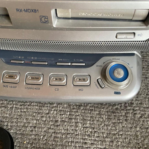 Panasonic Cd, Md Cassette Decks Rx-Mdx81-S