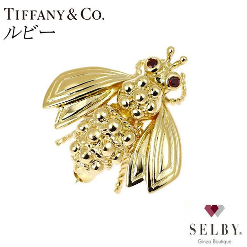 Tiffany Broach Corsage K18Yg