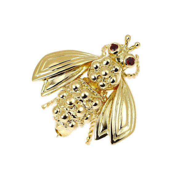 Tiffany Broach Corsage K18Yg