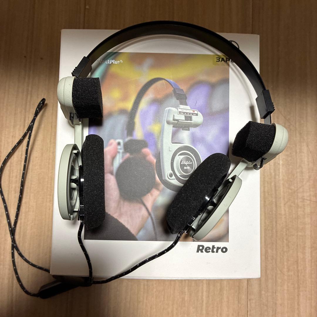 Wireless Headphones Whatplus Retro