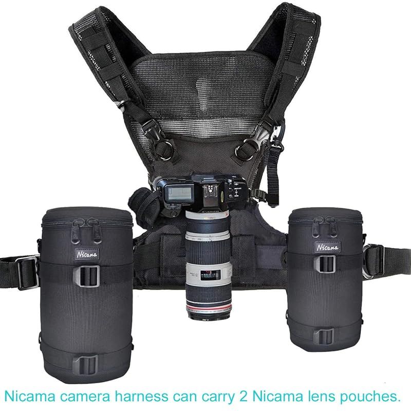 Camera Case Pouch Nicama Lb3 Nikon Af-S 70-200Mm Canon Ef 100-400Mm 100-500