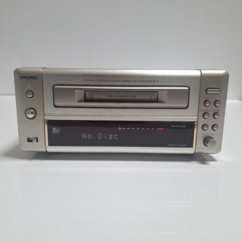Denon Cd Md Cassette Deck Dmd-M10E