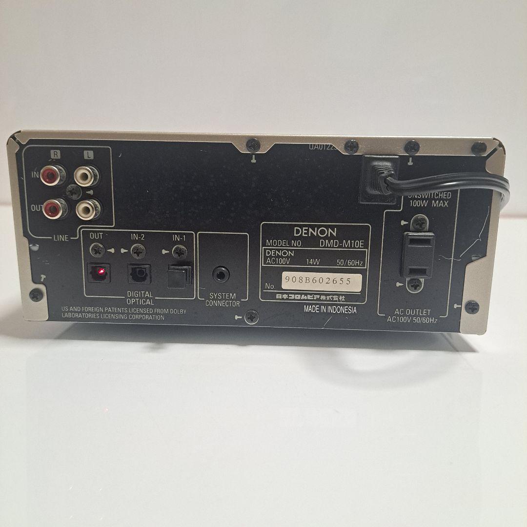 Denon Cd Md Cassette Deck Dmd-M10E
