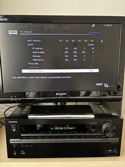 Onkyo Av Amplifier 7.1Ch Tx-Nr636 4Katmos