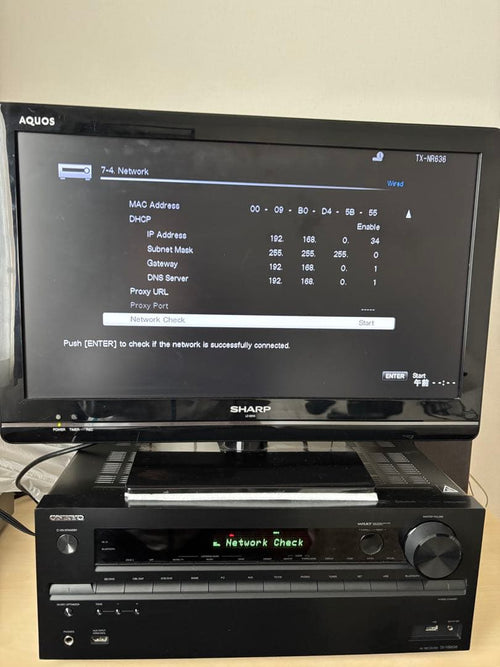 Onkyo Av Amplifier 7.1Ch Tx-Nr636 4Katmos