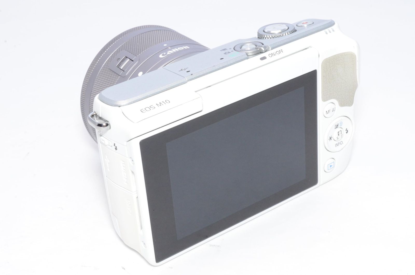Canon Mirrorless Interchangeable Lips Eos M10 Ef-M15-45Mm