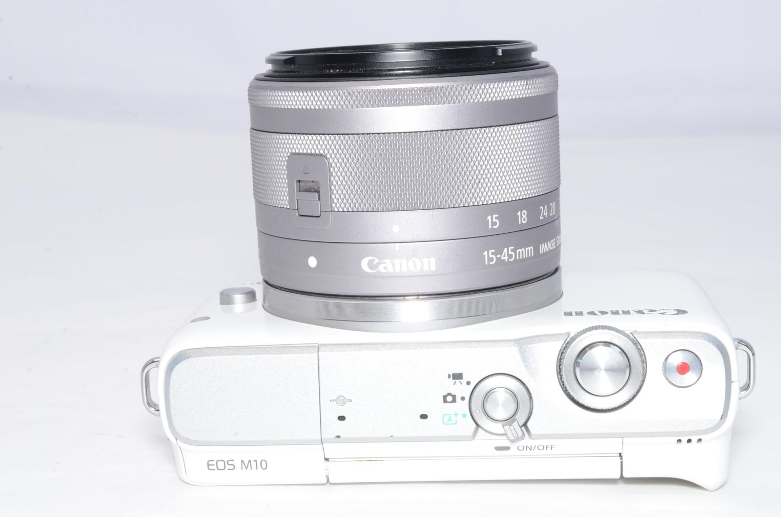 Canon Mirrorless Interchangeable Lips Eos M10 Ef-M15-45Mm