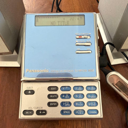 Panasonic Portable Md Players Sj-Mr230