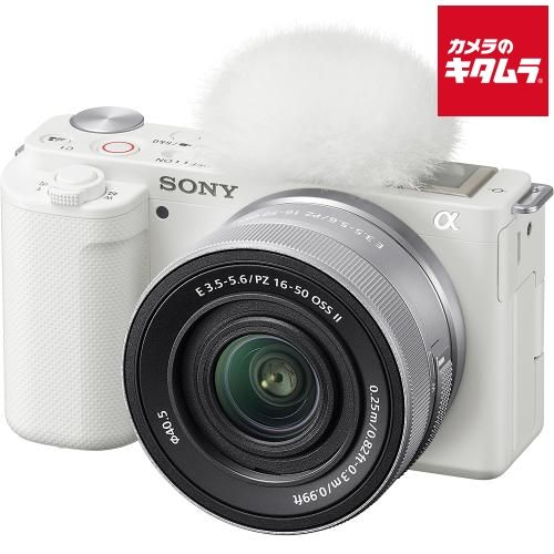 Sony Mirrorless Interchangeable Lips Vlogcam Zv-E10 [Zv-E10K W] Wi-Fi Vlog 4K