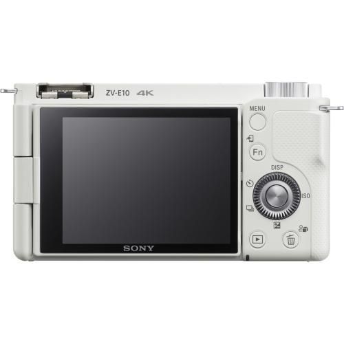Sony Mirrorless Interchangeable Lips Vlogcam Zv-E10 [Zv-E10K W] Wi-Fi Vlog 4K