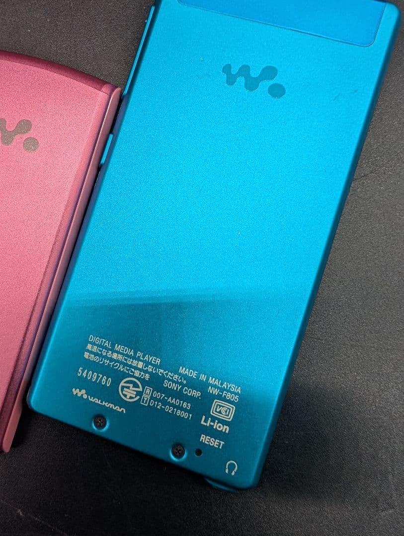 Sony Digital Audio Players Nw S764 Nw-F805