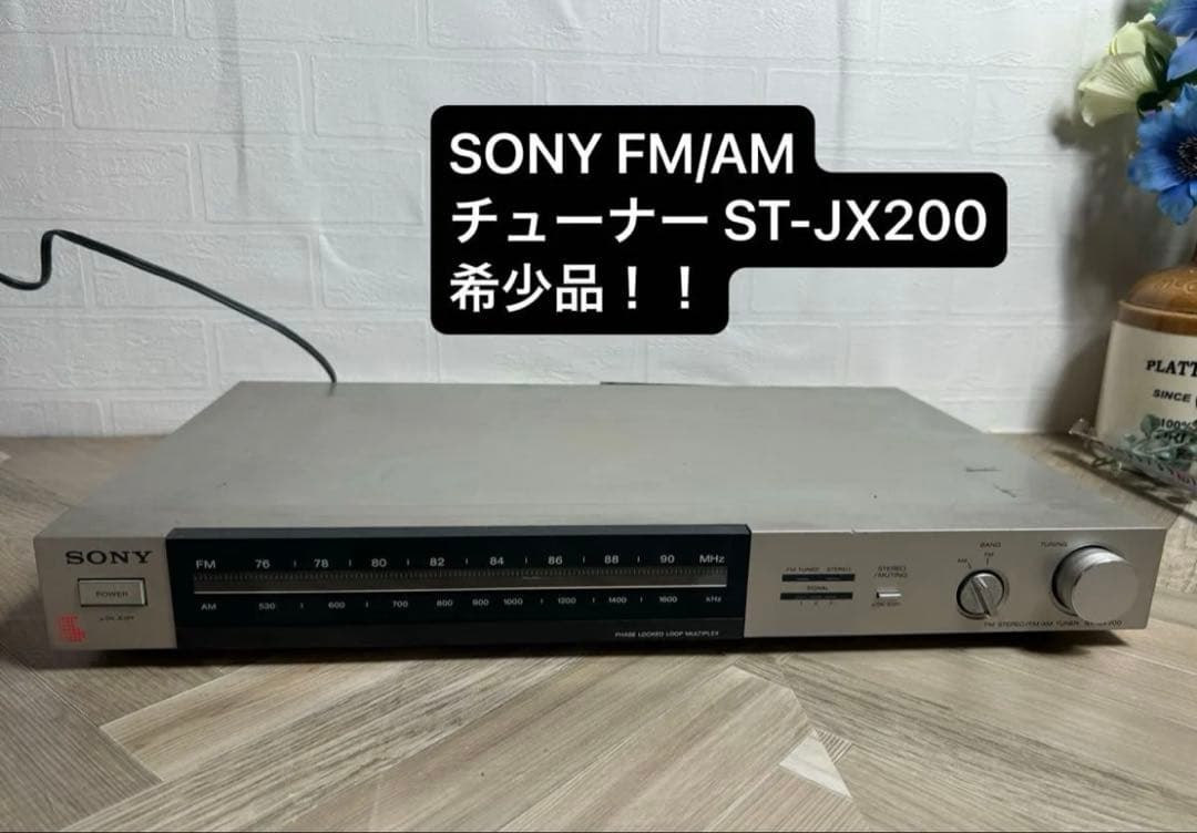 Sony Radio Tuner Fm/Am St-Jx200