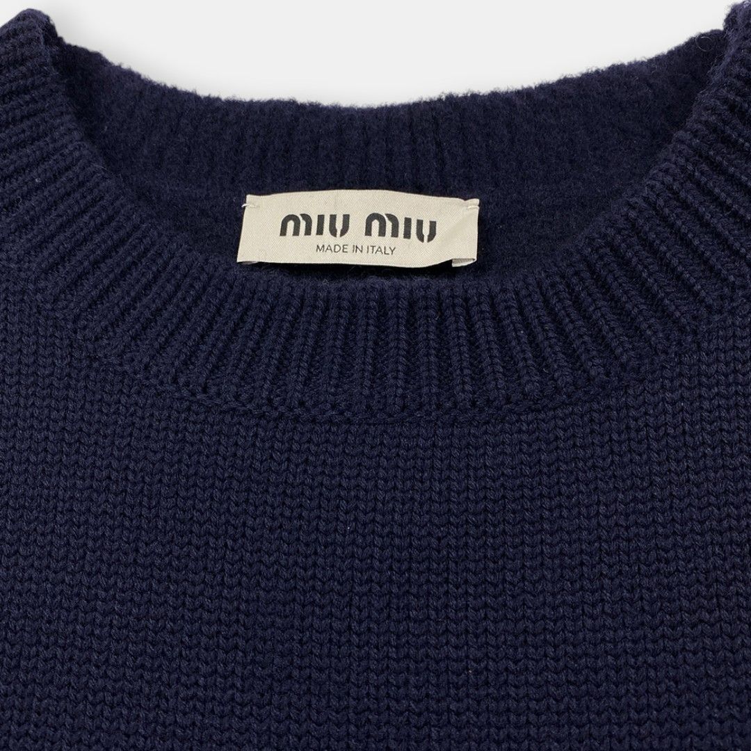 Miu Short Sleeve 23Fw Mma819 38 S J&Nreuse
