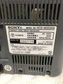 Sony Cd Md Cassette Deck Cmt-M35Wm
