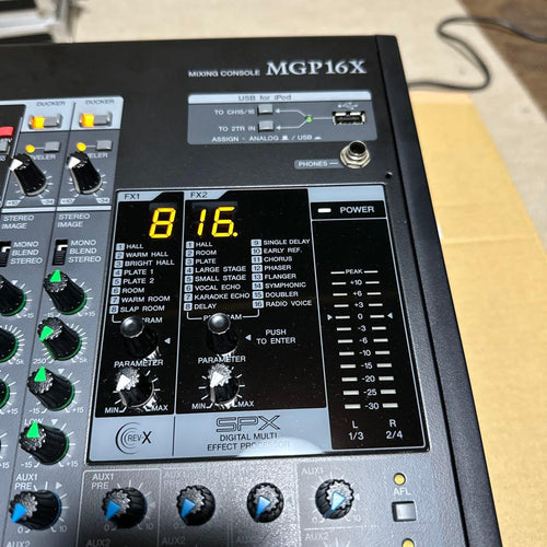 Yamaha Analog Mixers Mgp16X