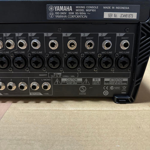 Yamaha Analog Mixers Mgp16X