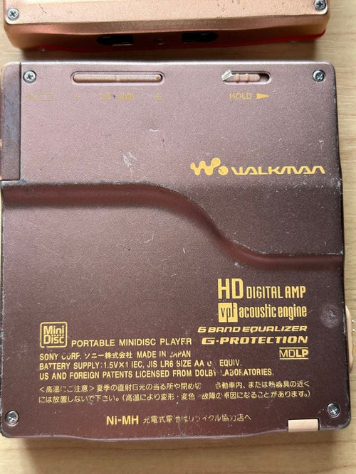 Sony Portable Md Player Mz-E707 Mz-E220