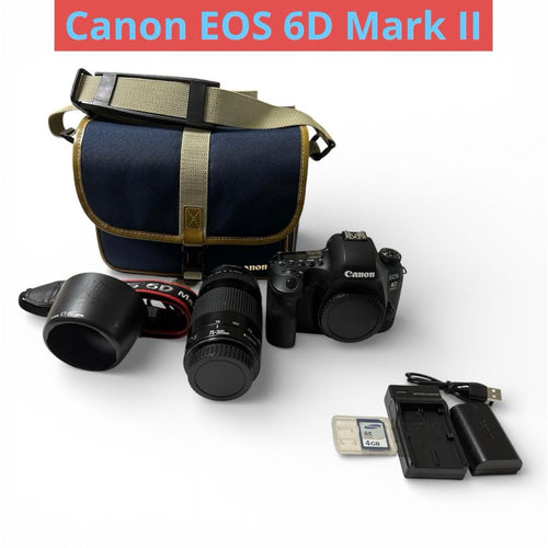 Canon Digital Slr Eos 6D Mark Ii Ef75-300Mm