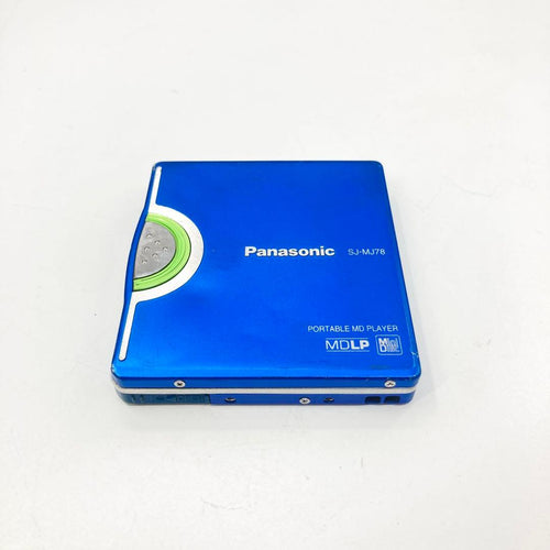 Panasonic Portable Md Players Sj-Mj78 Mdlp