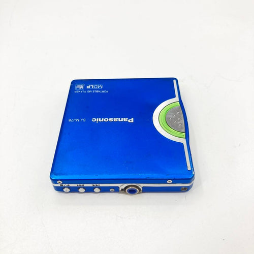 Panasonic Portable Md Players Sj-Mj78 Mdlp