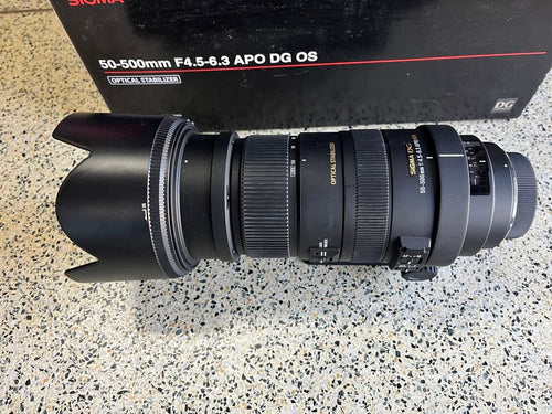Sigma Lens (Zoom) 50-500Mm F4.5-6.3 Apo Dg Os