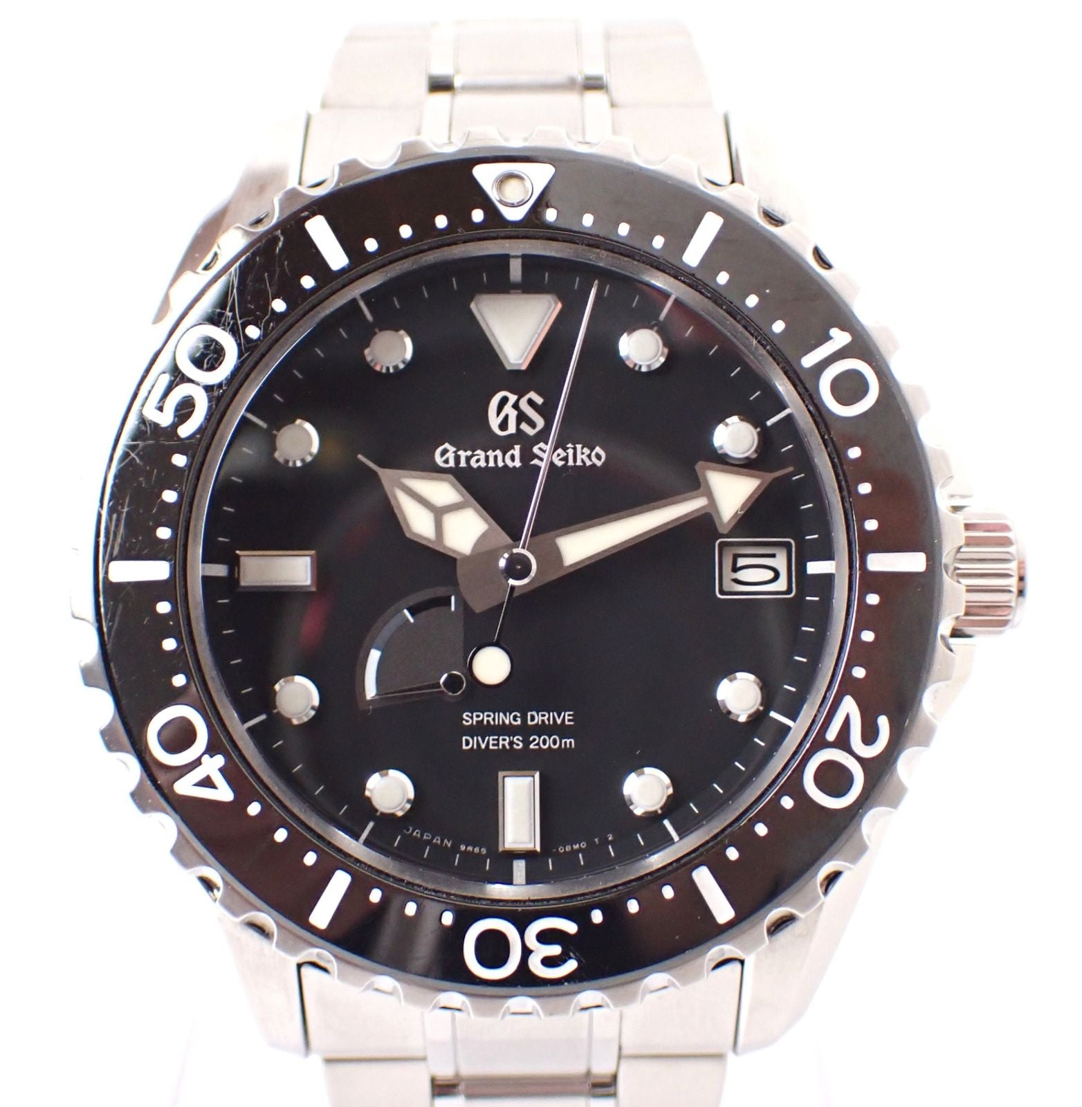 Grand Seiko Automatic Winding Clock 9R65-0Am0/Sbga229 Ss At