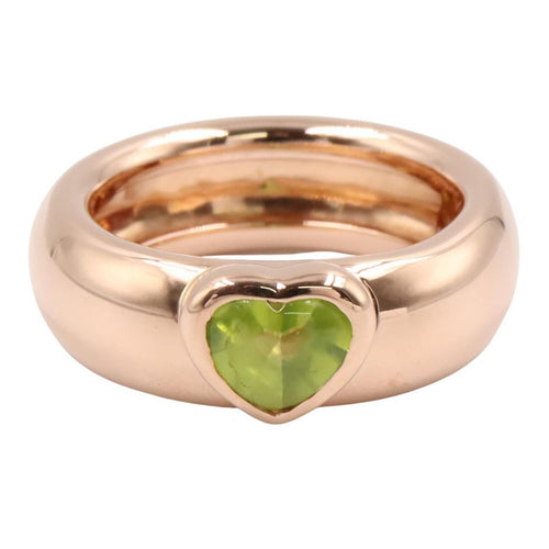 Tiffany Ring Co Pe #7.5 K18Pg Used A